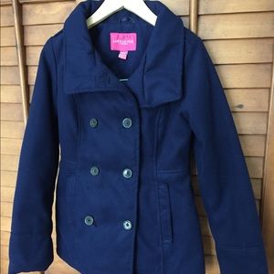 London Fog Girl’s Peacoat- M 10/12